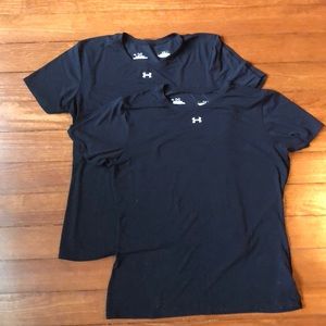 2 shirtsleeve heat gear tees